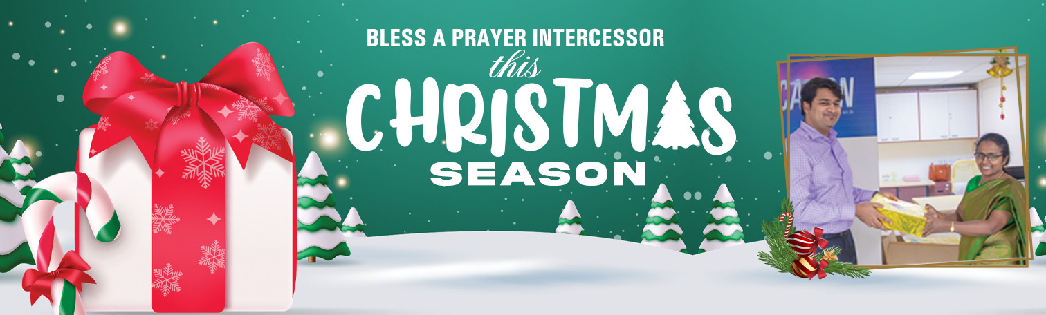 Bless a Prayer Intercessor This Christmas Season